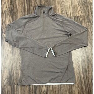 Kjus Medium Trace Half Zip Golf Performance Midlayer Pullover Logo Woman's